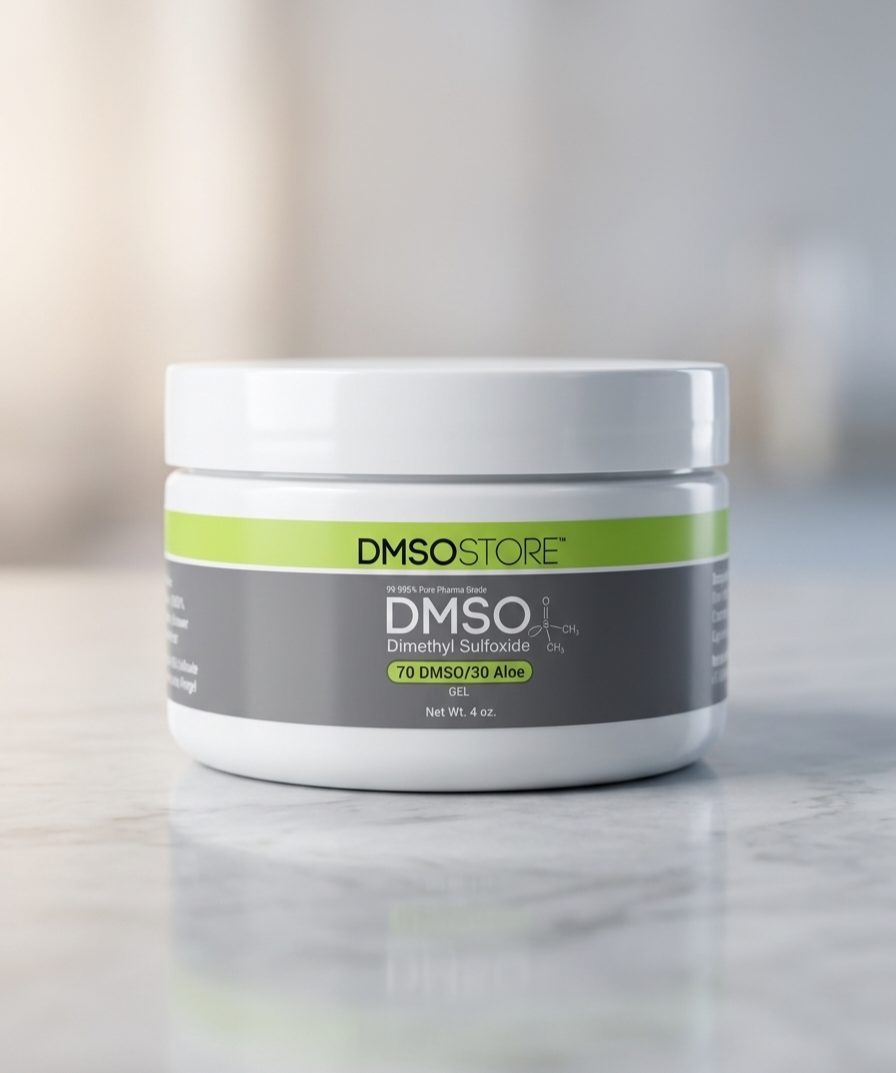 99.995% DMSO (Dimethyl Sulfoxide) - Pharma Grade & Aloe Vera